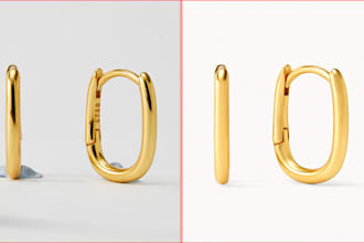 do high end quality jewelry retouching in photoshop