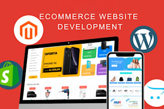 ecommerce webshop woocommerce online store on godaddy, wix, squarespace