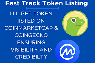 get your token listed on cmc cg fast track token listing