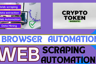web scraping data extraction web automation browser automation