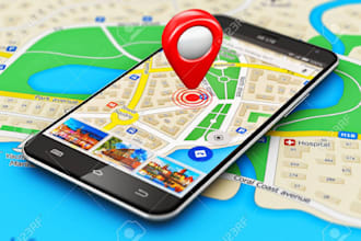 develop navigation app, tracking app, gps app like waze