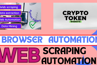do web scraping data extraction web automation browser automation