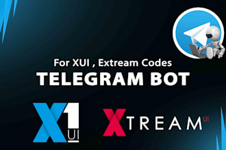 create telegram bot for xuione extreamcodes iptv bot o11