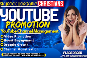 do USA christian youtube promotion gospel music video promotion christian kids