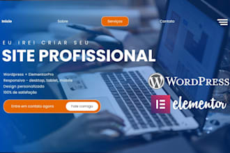 criar o seu site personalizado e profissional no wordpress