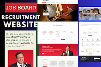 design recruitment website, job portal, job board recruitment jboard website