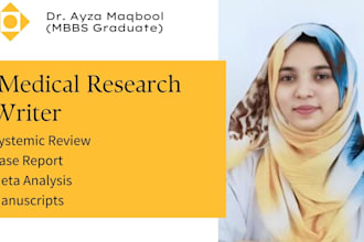 do medical manuscript, systematic review, review article, case report