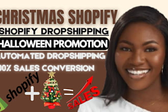 shopify christmas store sales funnel shopify store promotion store redesign