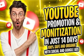 organic 1000 subscribe youtube channel for monetization