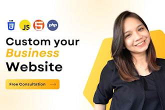do custom website development, full stack developer, front end backend developer