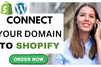 connect your domain to shopify store, customize premium shopify themes dns
