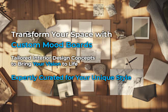 design professional and stylish mood boards for your project
