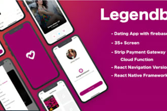develop a custom dating website or app with online video call and live streaming