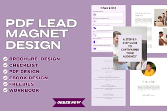 do PDF lead magnet, ebook design, lead magnet design, freebie, lead magnet