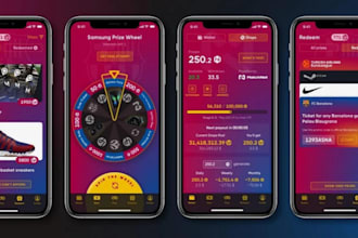 develop loyalty app, discount app, reward base app loyalty point for you