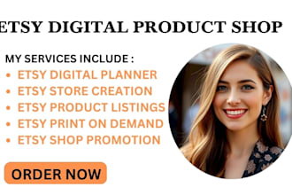 setup etsy digital product shop etsy digital planner, etsy digital products