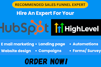 hubspot crm, gohighlevel crm automation, cms expert