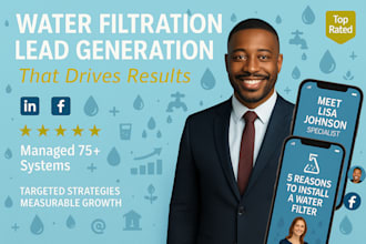 generate water filtration leads water treatment heater installation leads