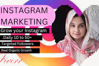 do instagram promotion  for super fast in growth