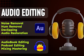 edit and enhance your audio and voice recordings