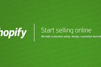 build a shopify website