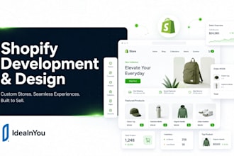 develop a shopify website