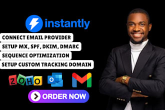 setup instantly ai for cold email outreach