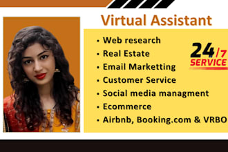 be your administrative virtual assistant and web researcher