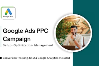 setup and manage your google ads PPC campaign