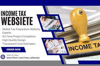 tax website income tax website finance website tax landing page tax preparation