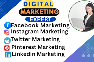 be your digital marketer and social media ads manager