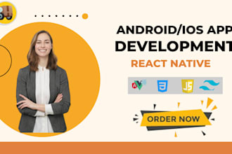 develop ios ,android app development using react native typescript