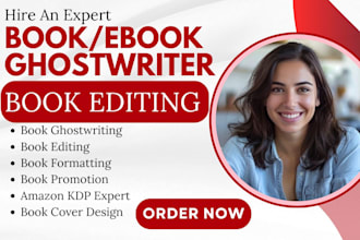 be KDP ebook writer book editor proofread self help christian ebook ghostwriter