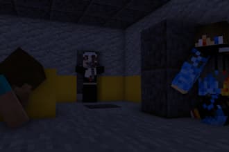 make minecraft thumbnail video editor