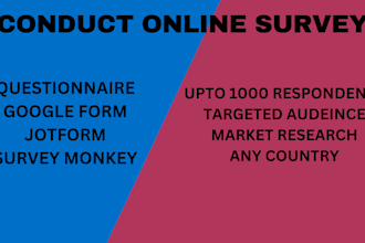 create, conduct online survey market research online questionnaire google form