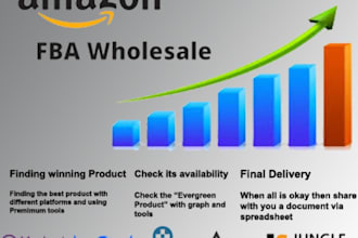 be your expert amazon fba wholesale virtual assistant