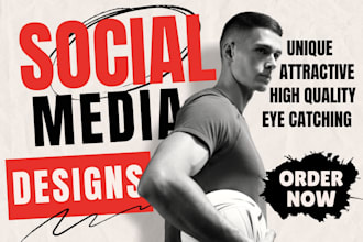 design social media designs for you