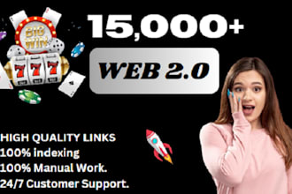 build high quality web 2 0 backlinks