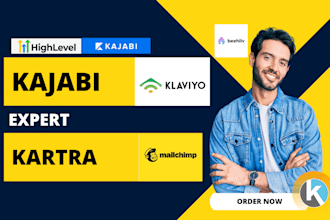 build funnel landing page in clickfunnel kartra gohighlevel kajabi expert