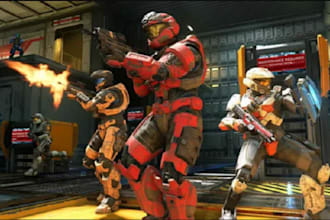 develop shooting game, fps, mmorpg game, tps, rts, multiplayer game, moba game