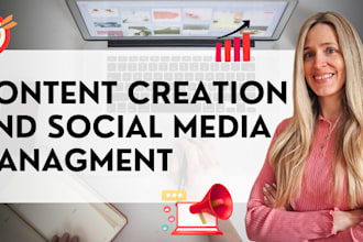 be a content creator and social media assistant