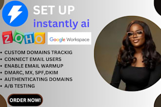 setup instantly ai for cold email outreach
