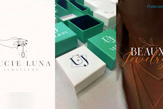 design a luxury clothing  jewelry fashion business logo design in 24 hours