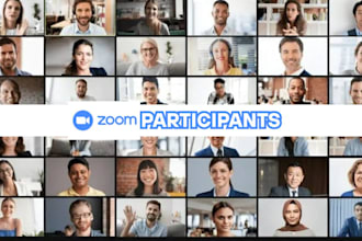 provide participants zoom meeting as many as you want