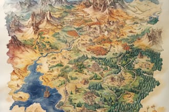create high quality fantasy maps