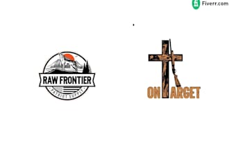 do classic vintage retro outdoor adventure or business logo design unlimited rev