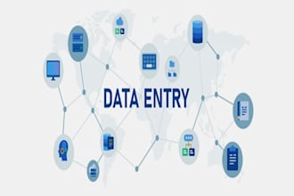 do professional data entry, sql, and web development