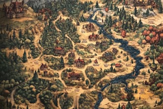 create a custom fantasy map