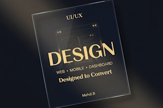 design a mobile app for you
