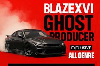 be your ghost music producer in edm, house, hardstyle or any other genre